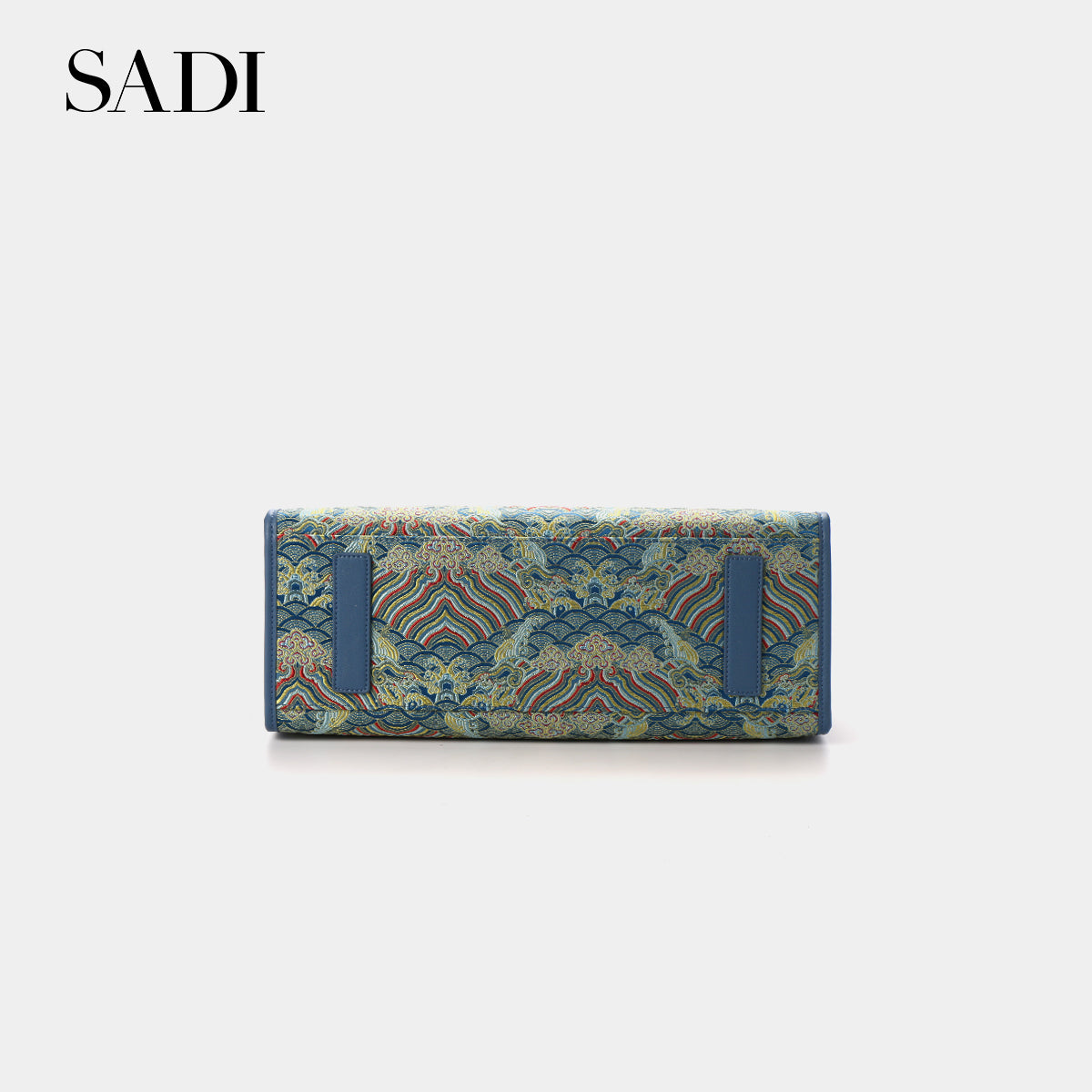 Classic, all-match and fashionable bag with the pattern of seawater
