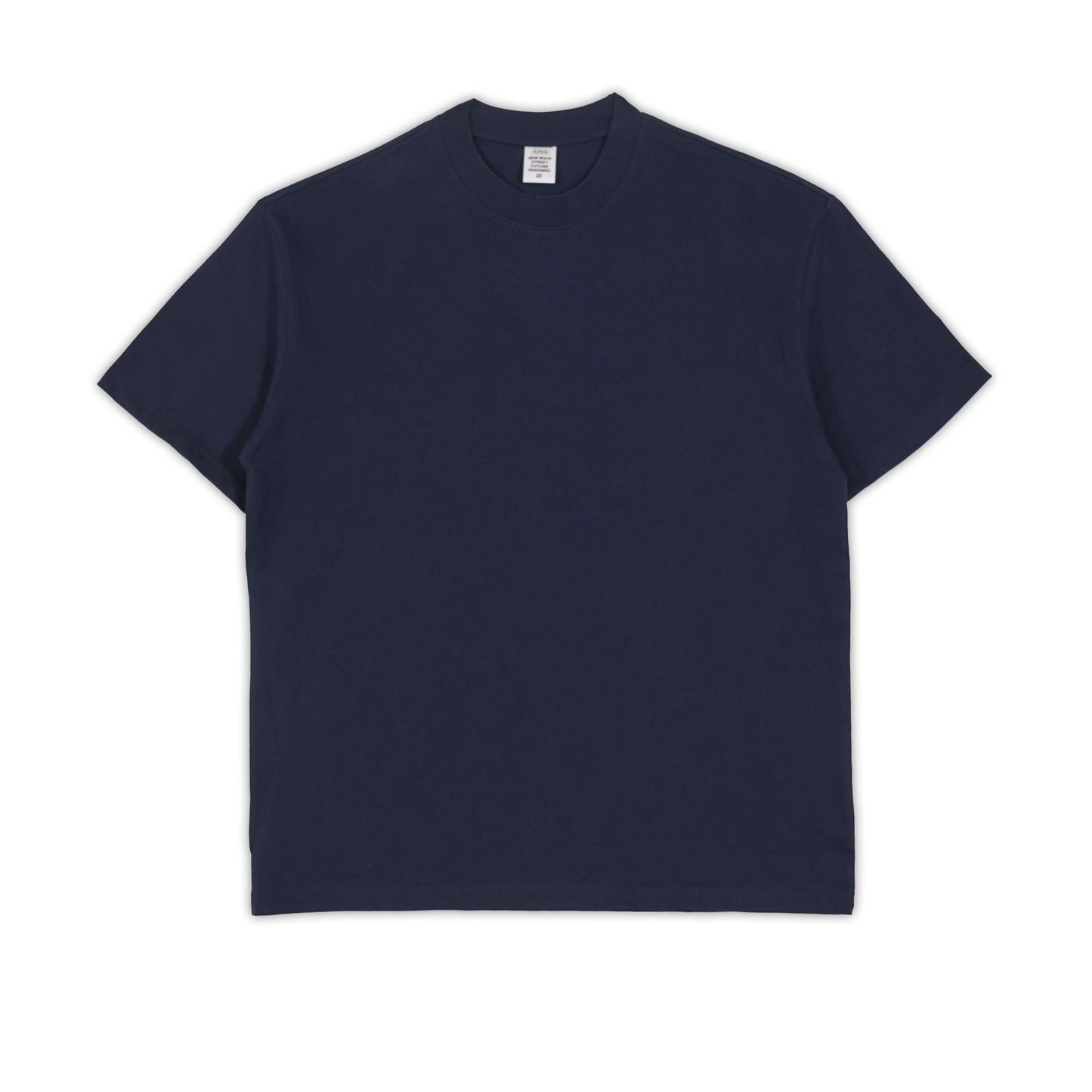 RFSD Men's 2025 Bajia Pure Cotton T-shirt Heavy Loose 425G Short Sleeve Men's T Summer Fashion Brand Short Sleeve T-shirt SH-683