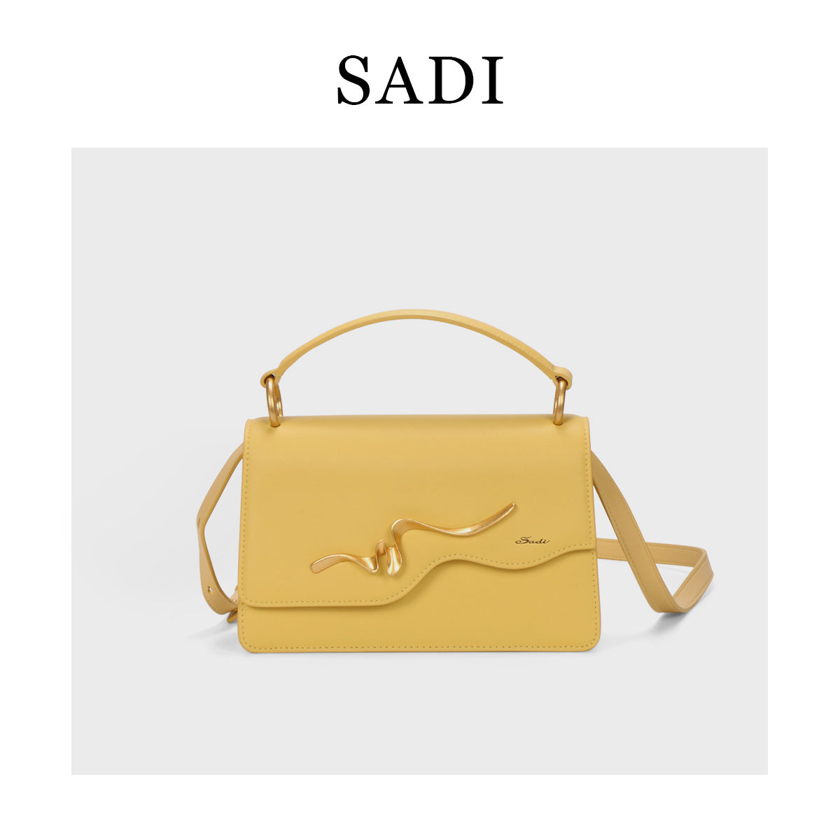 حقيبة كتف وحقيبة كروس بودي نسائية أنيقة وكلاسيكية من سلسلة SADI Blending