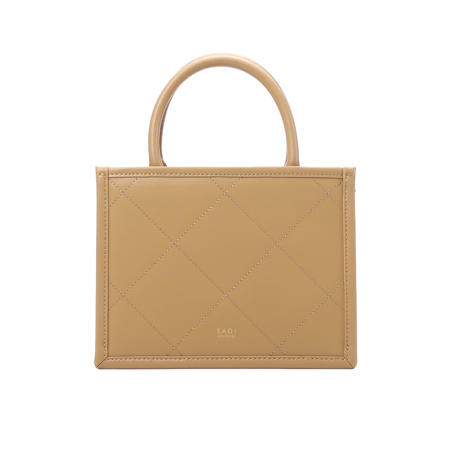 The Diamond Plaid Single-shoulder Handbag for Ladies with Fashionable and Classic Style of the Youthful Era