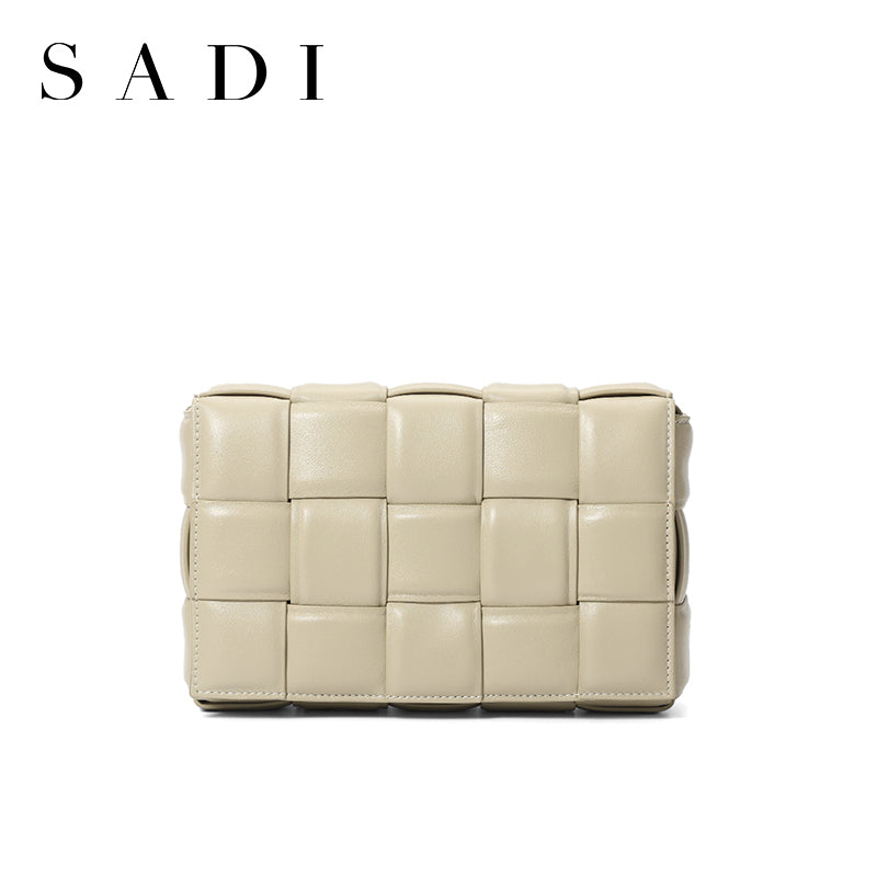 Classic sheepskin woven bag SDX20173