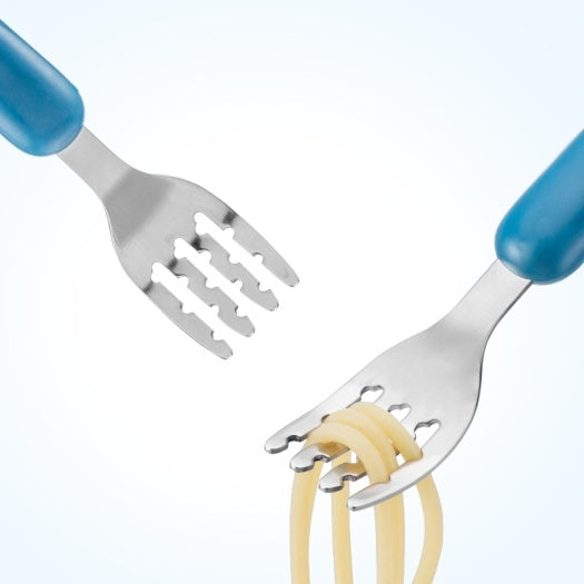 Cartoon stainless steel fork spoon H41-176