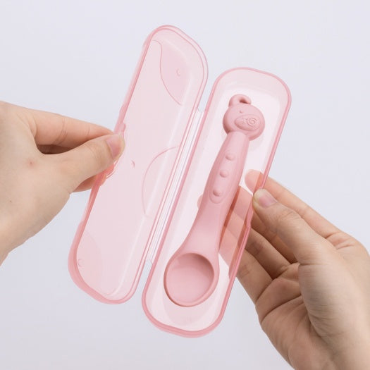 Small elephant silicone spoon H41-169