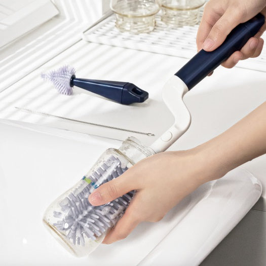 360 degree rotating silicone bottle brush H41-185