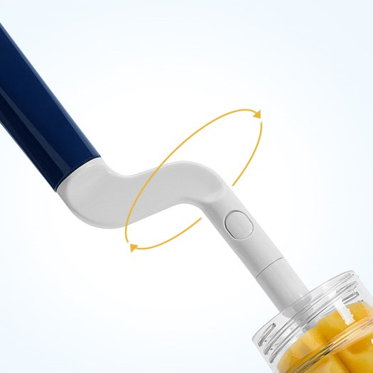 360 degree rotating sponge bottle brush H41-177