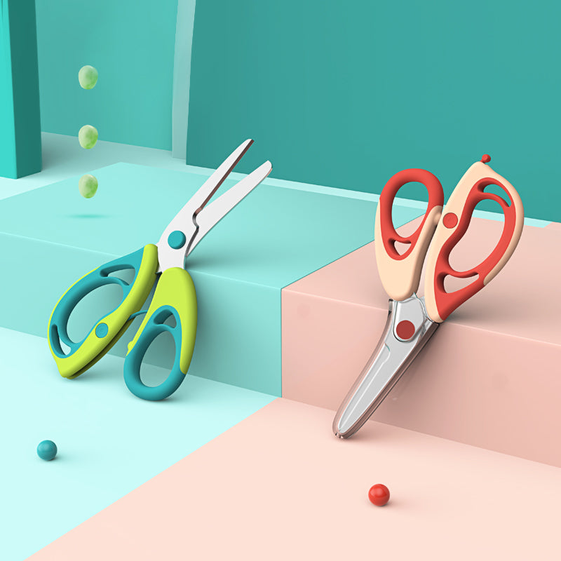 Stainless steel food supplement scissors H41-195