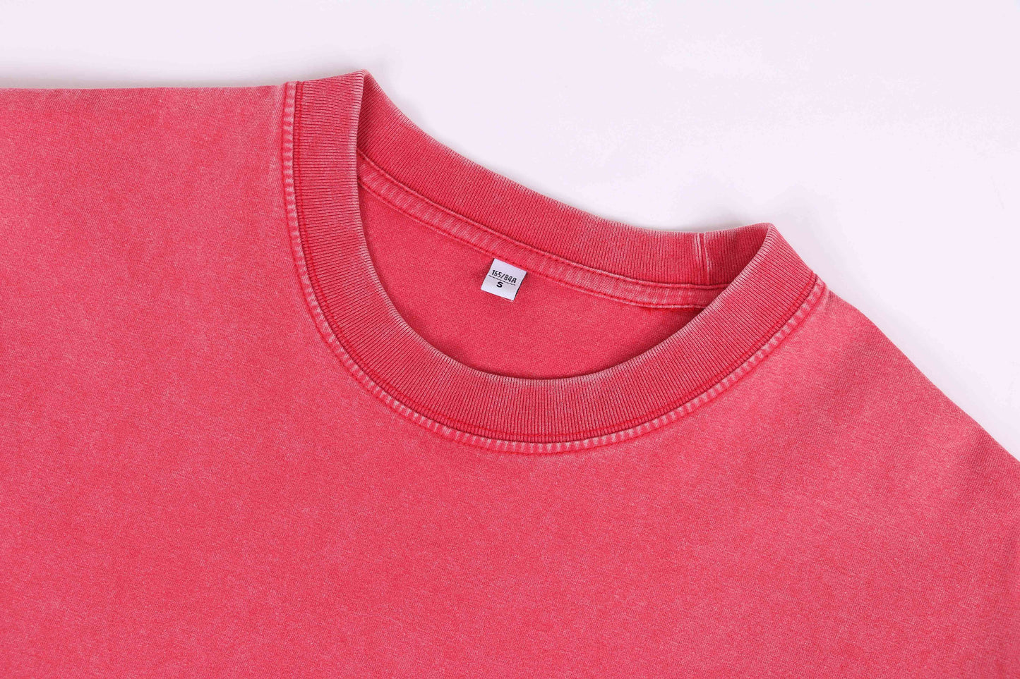 240g Washed Craft Short Sleeve Basic Blank T-shirts/sweatshirts for printing