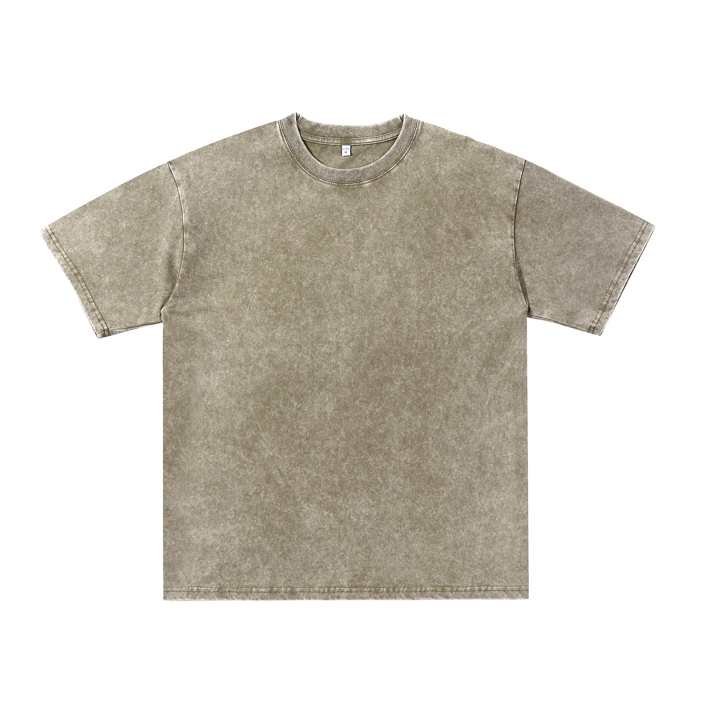 240g Washed Craft Short Sleeve Basic Blank T-shirts/sweatshirts for printing