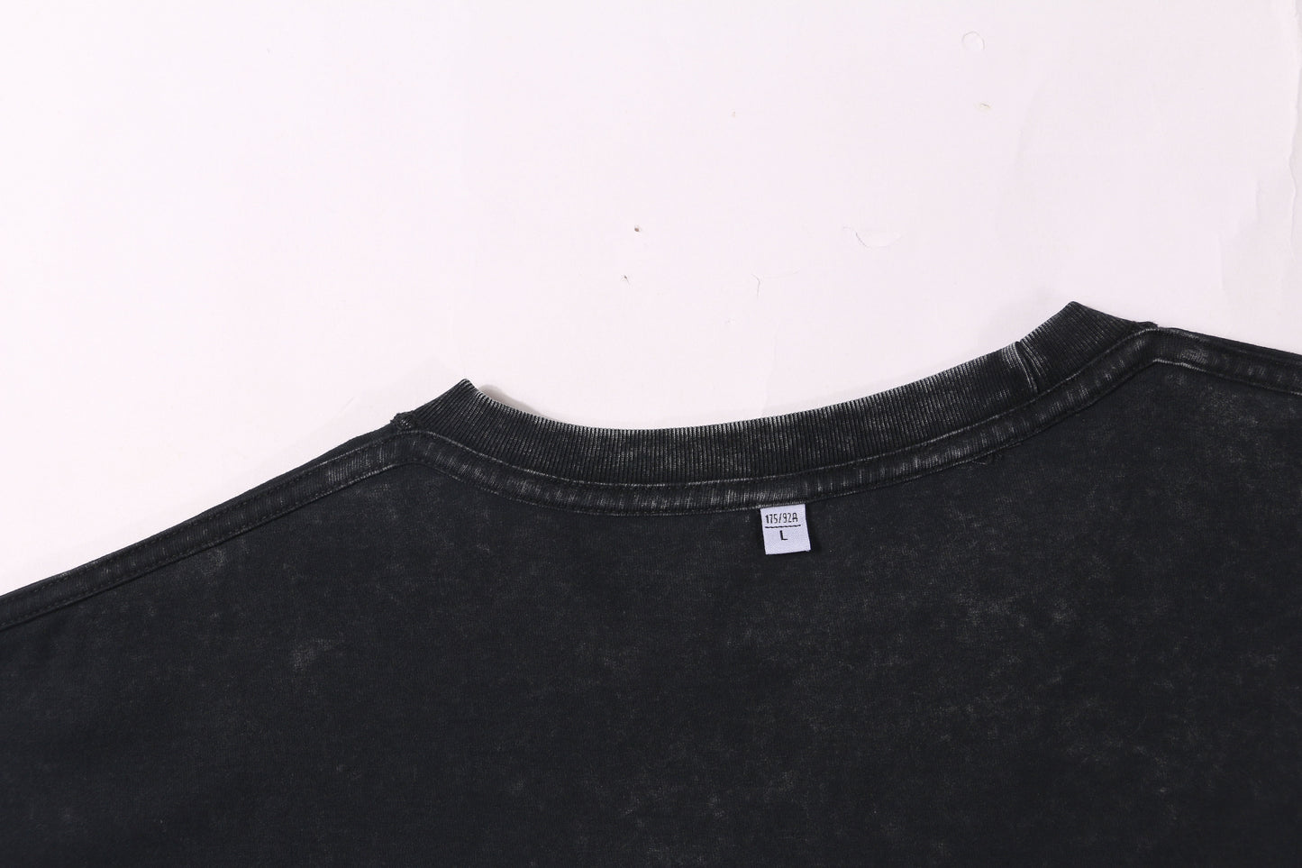 300g Washed Craft Short Sleeve Basic Blank T-shirts for printing