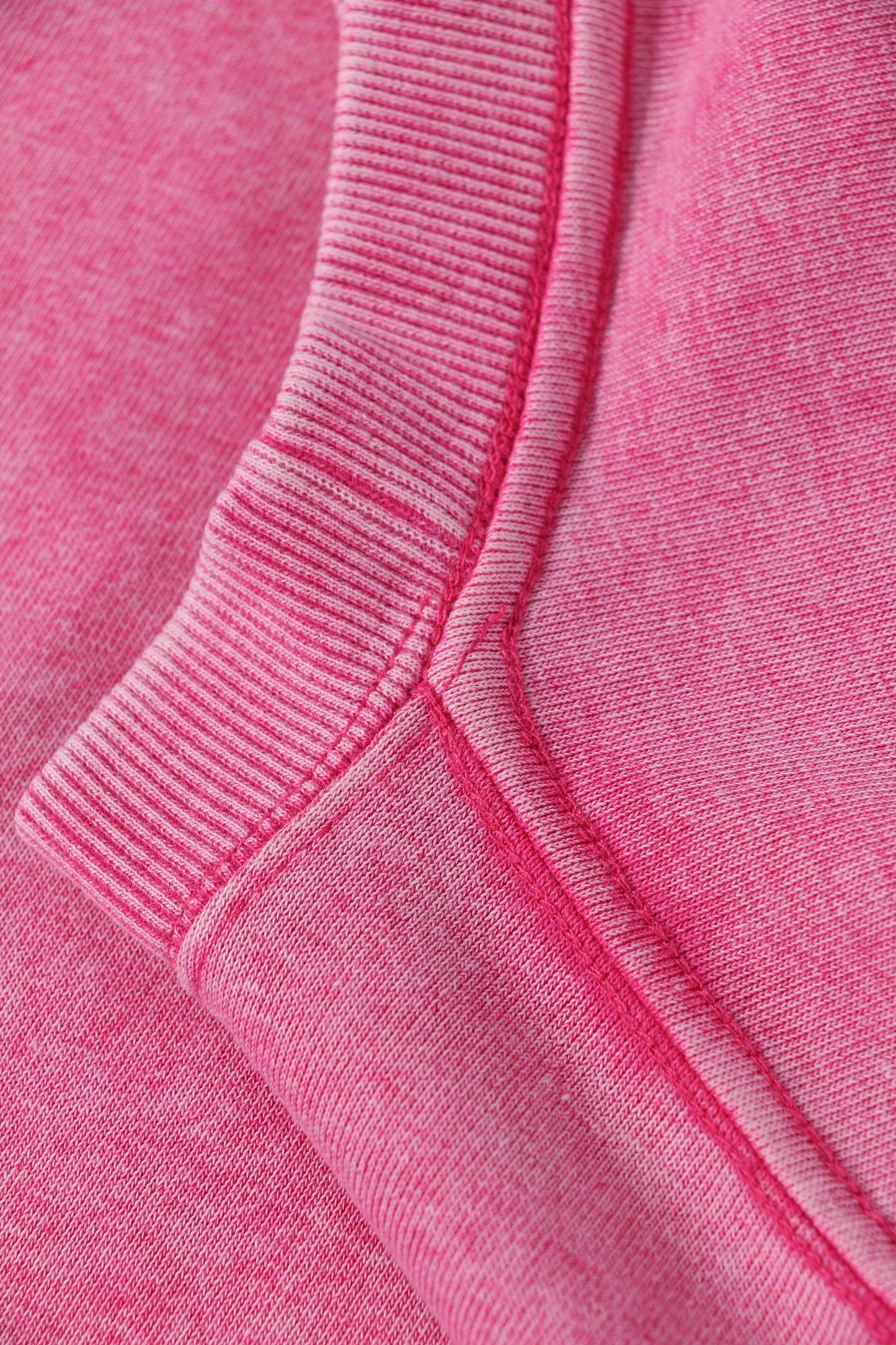 400g Heavyweight Washed Fleece Crewneck Sweatshirt Blank T-shirts/sweatshirts for printing
