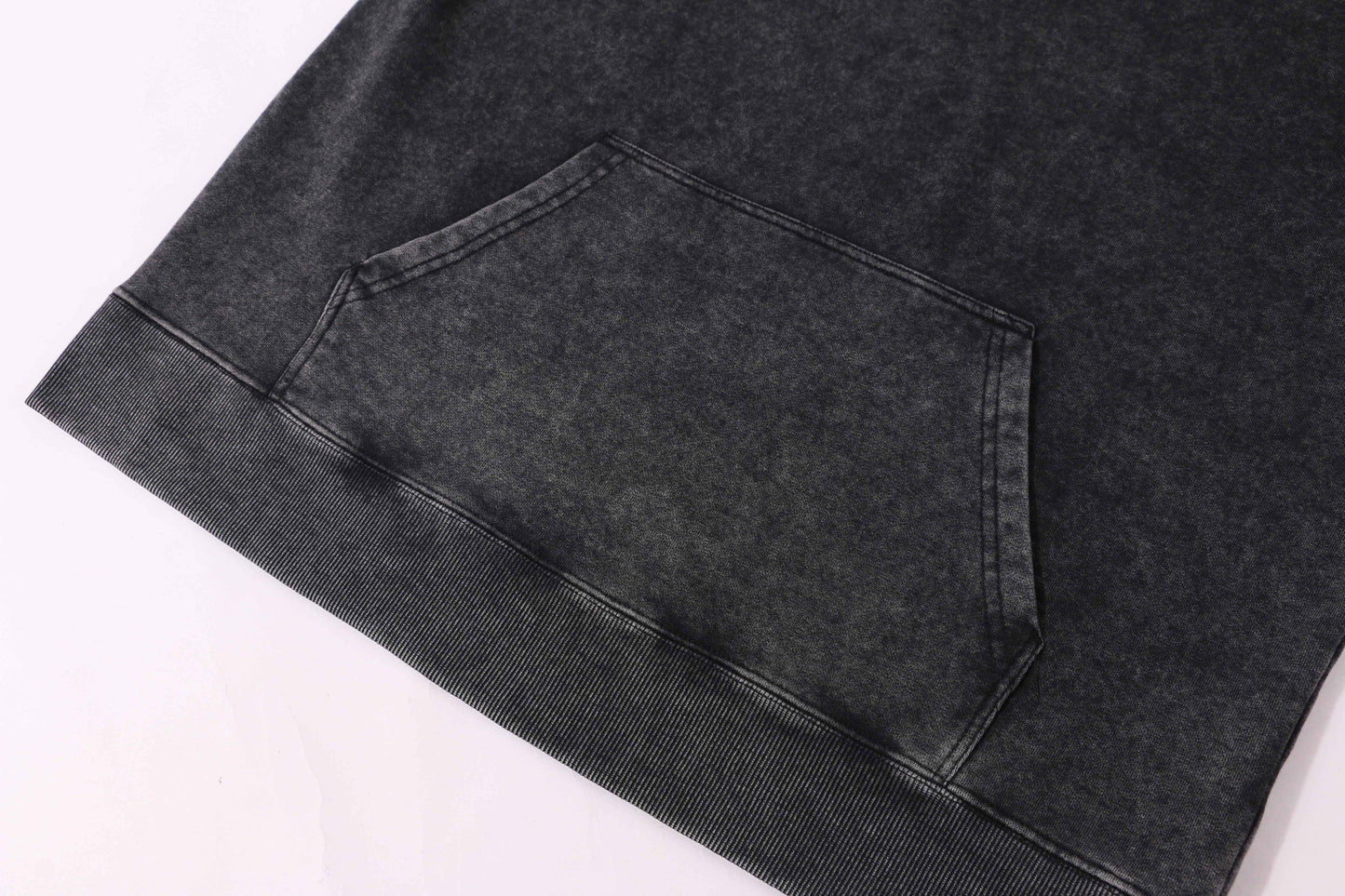 400G Heavyweight Washed Fleece Hoodie / Blank Hoodie for printing