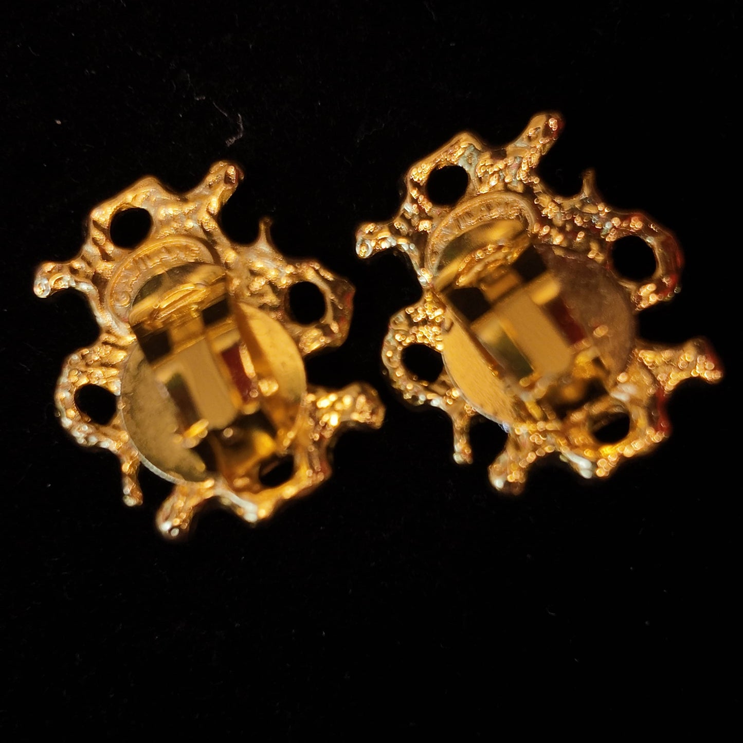 King of retro blue ear clip JA025