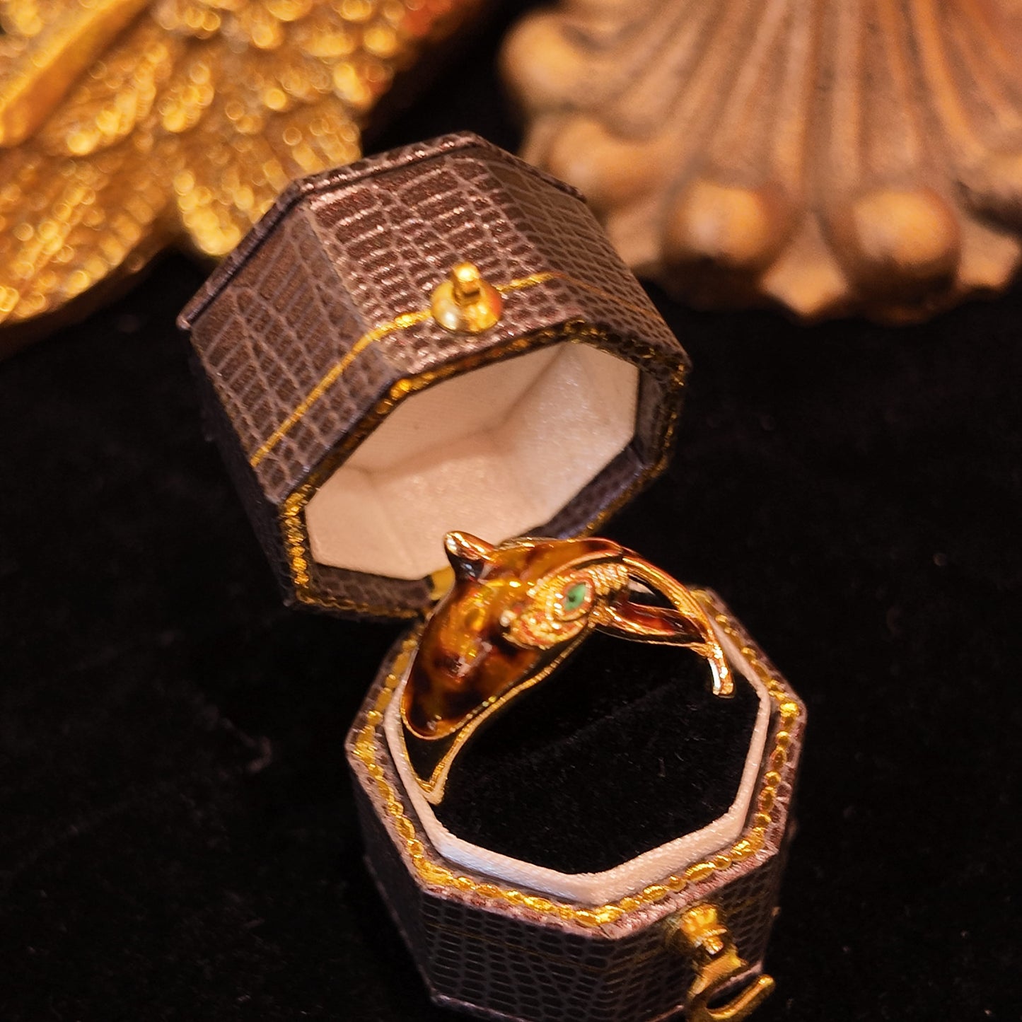 Leopard ring JA014