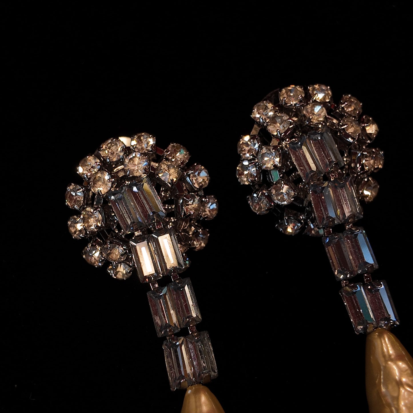 Barak Pearl Necklace Stud Earrings suit JA040
