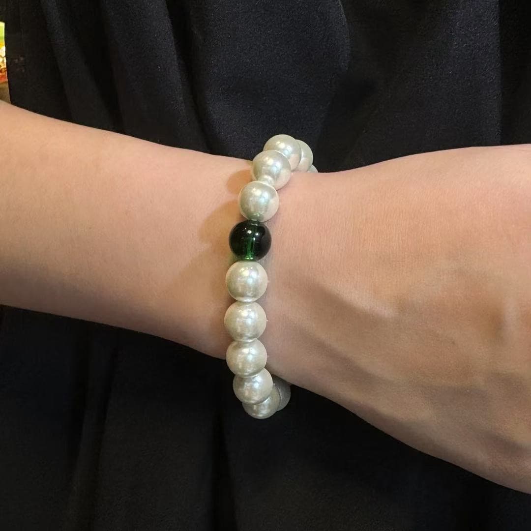 Green Pearl Bracelet JA044