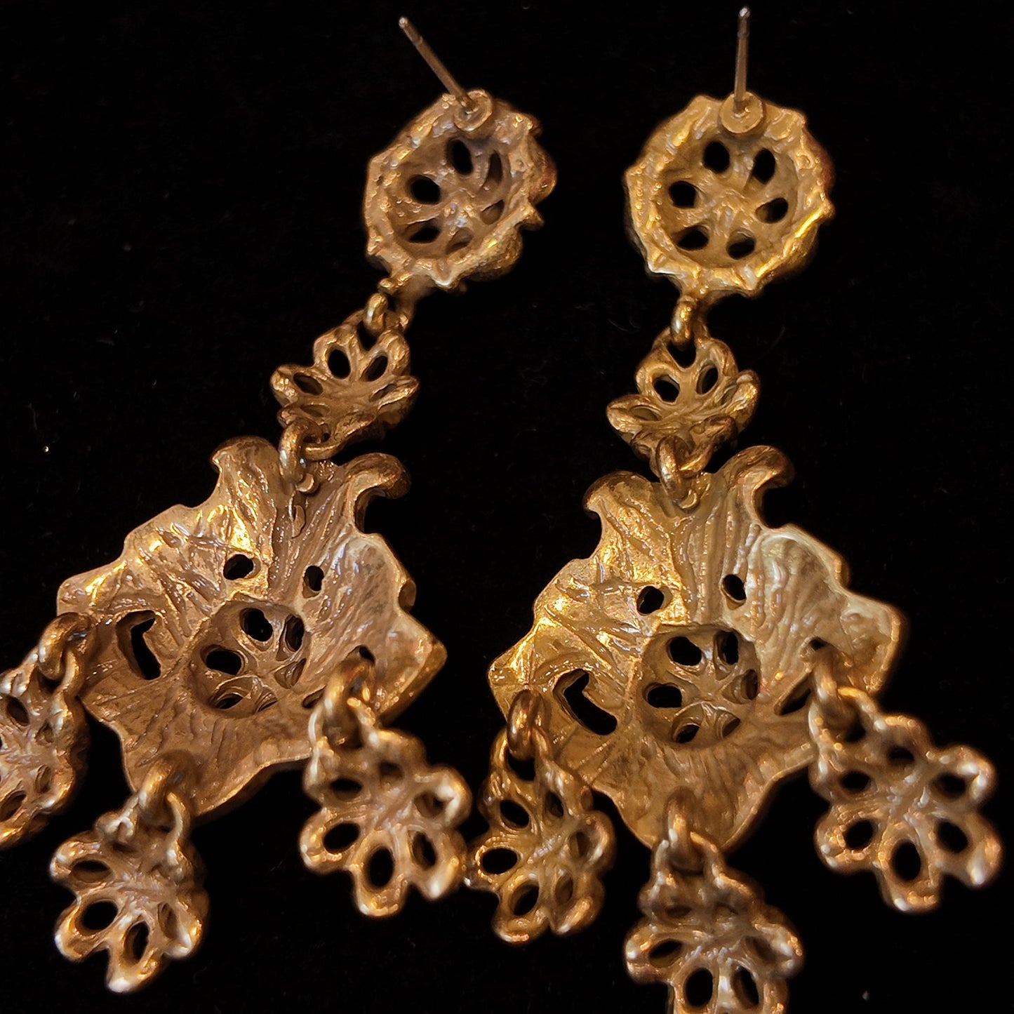 Palace wind necklace stud earrings suit JA047