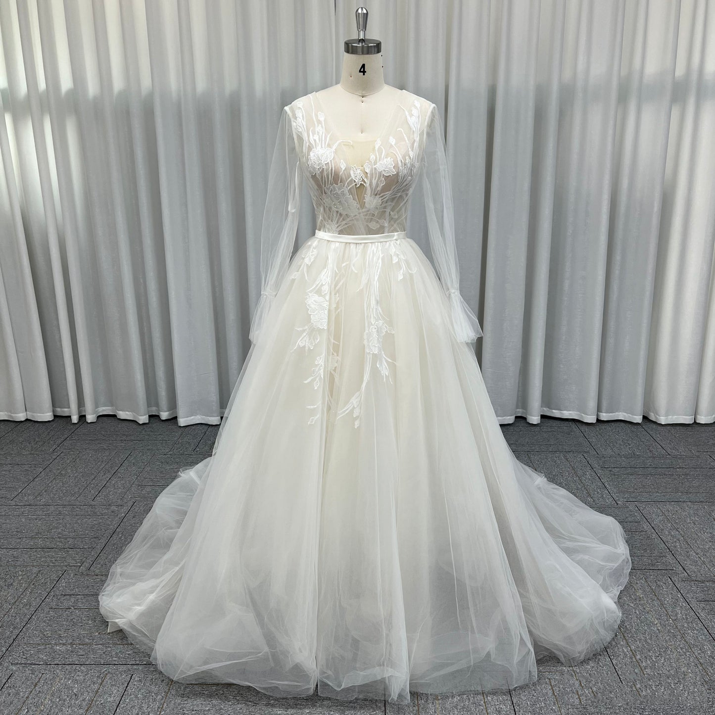 Bespoke Wedding Dress KL0149Z1(requires customization)