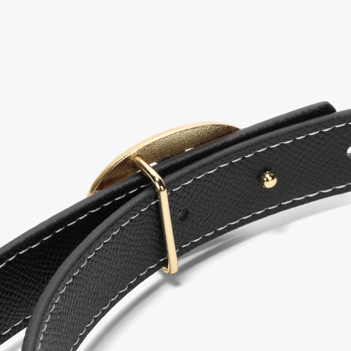 Ladies' all-match and fashionable belt with a pig nose buckle