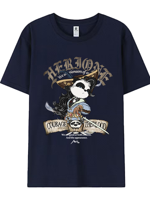 T-shirt Black C71-83