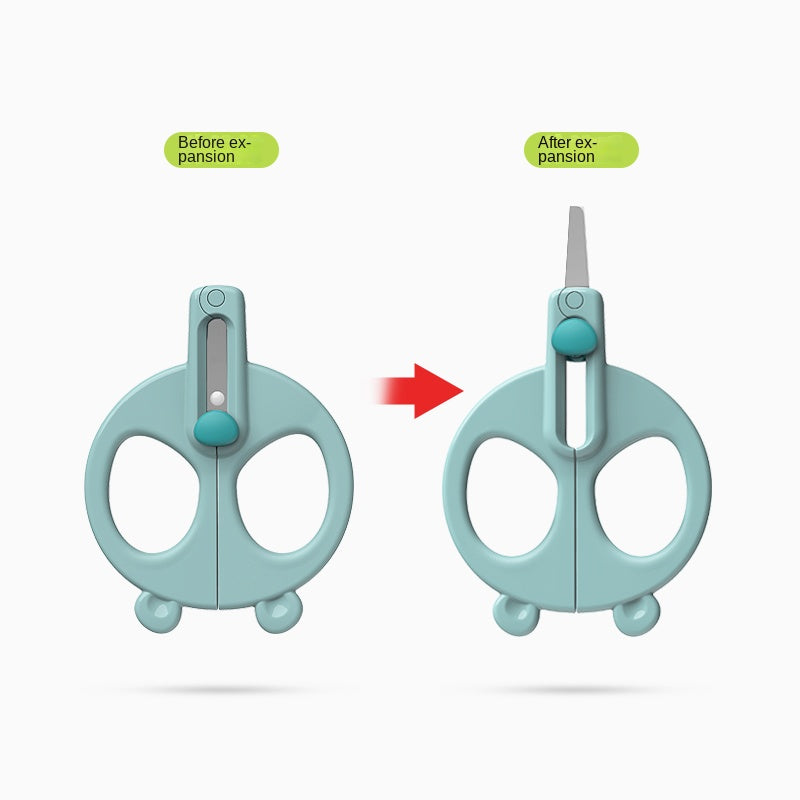 Baby retractable nail scissors H41-180