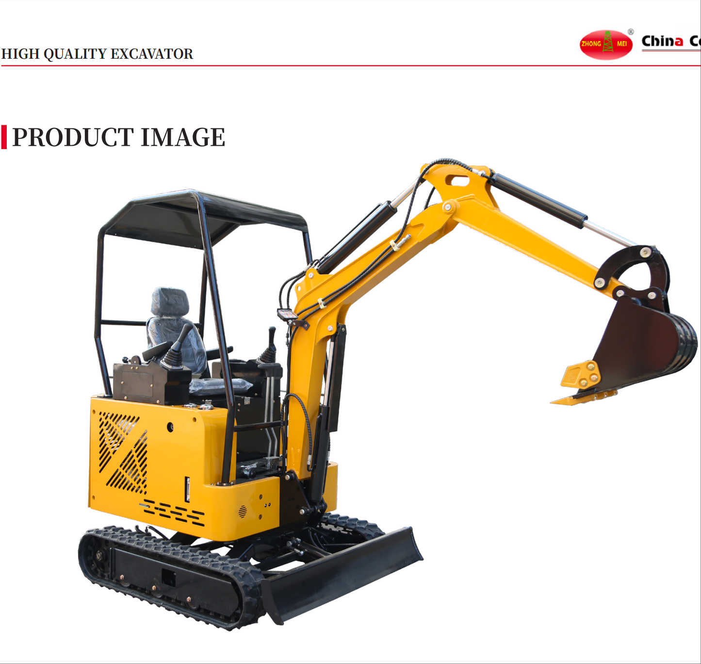 Small Excavator ZM18