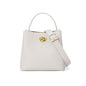 SADIA versatile, stylish and classic single - shoulder and handheld "Four - Happiness Pouch" bag for women Leather Satchel Purse Backpack ComboSDS30055