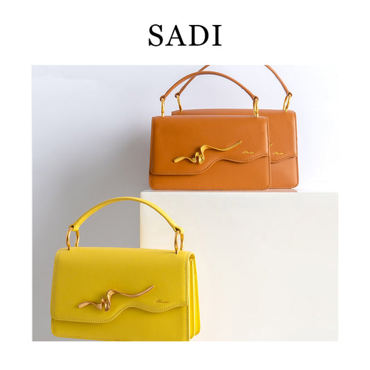 حقيبة كتف وحقيبة كروس بودي نسائية أنيقة وكلاسيكية من سلسلة SADI Blending 