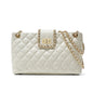 Four Happiness Blessing Bag: Ladies' Rhombus-Patterned All-Match and Fashionable Large-Capacity Single-Shoulder Crossbody Bag