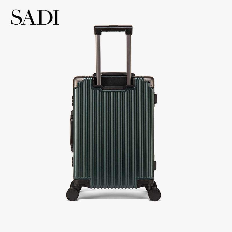 PC aluminum frame silent universal wheel trolley case