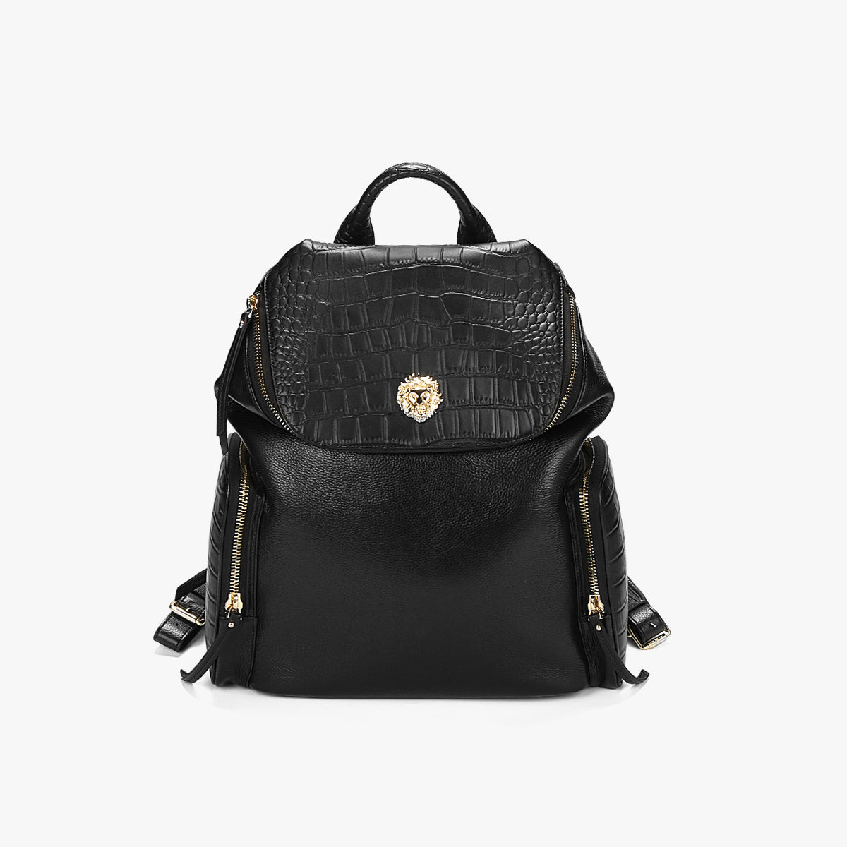 "Eternal at First Sight" Men's Classic Lion Head Backpack