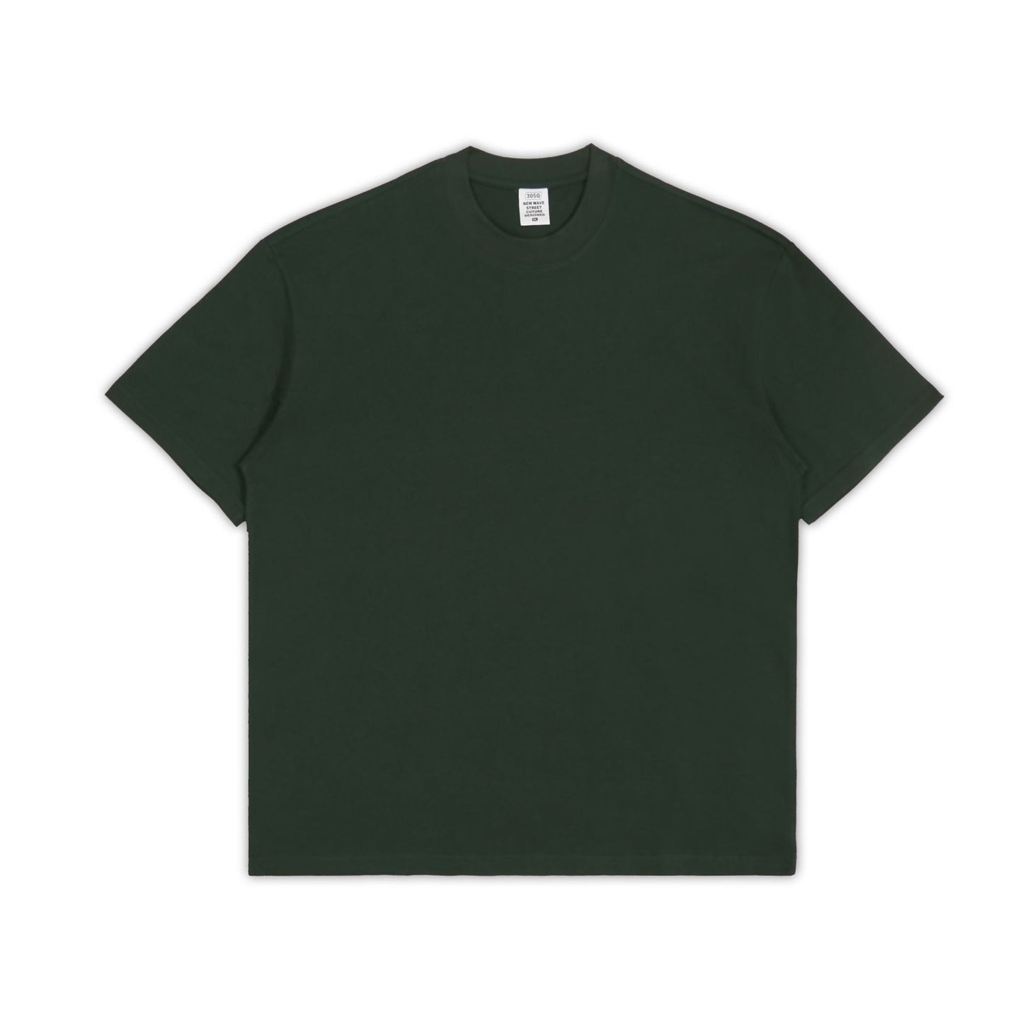 RFSD Men's 2025 Spring and Summer 305G Heavy T-shirt Men's American Pure Cotton Tide Brand Solid Color Short Sleeve Teenager T-shirt SH-682