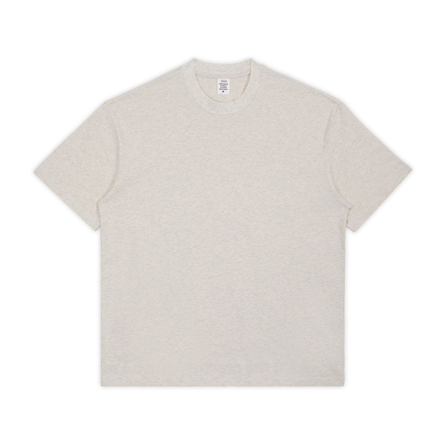 RFSD Men's 2025 Spring and Summer 305G Heavy T-shirt Men's American Pure Cotton Tide Brand Solid Color Short Sleeve Teenager T-shirt SH-682