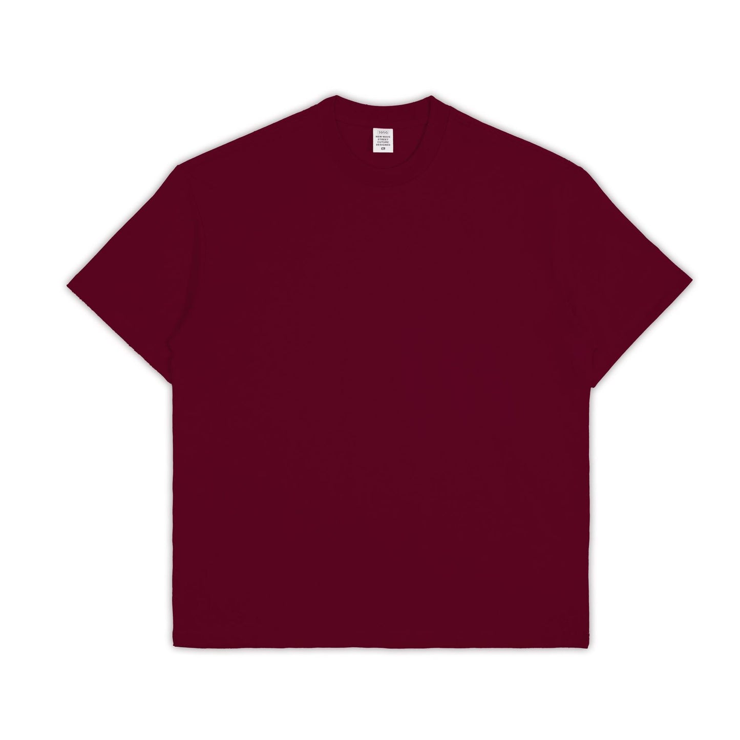 RFSD Men's 2025 Spring and Summer 305G Heavy T-shirt Men's American Pure Cotton Tide Brand Solid Color Short Sleeve Teenager T-shirt SH-682