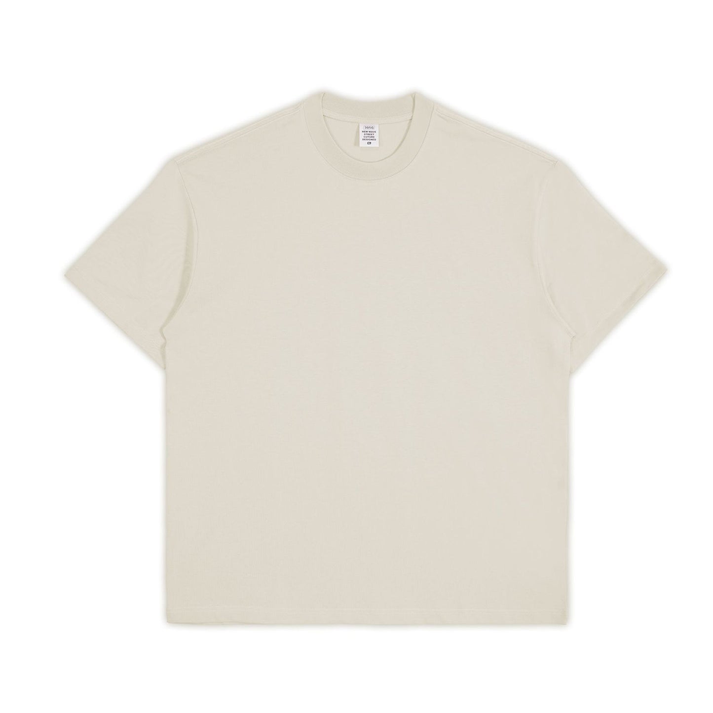 RFSD Men's 2025 Spring and Summer 305G Heavy T-shirt Men's American Pure Cotton Tide Brand Solid Color Short Sleeve Teenager T-shirt SH-682