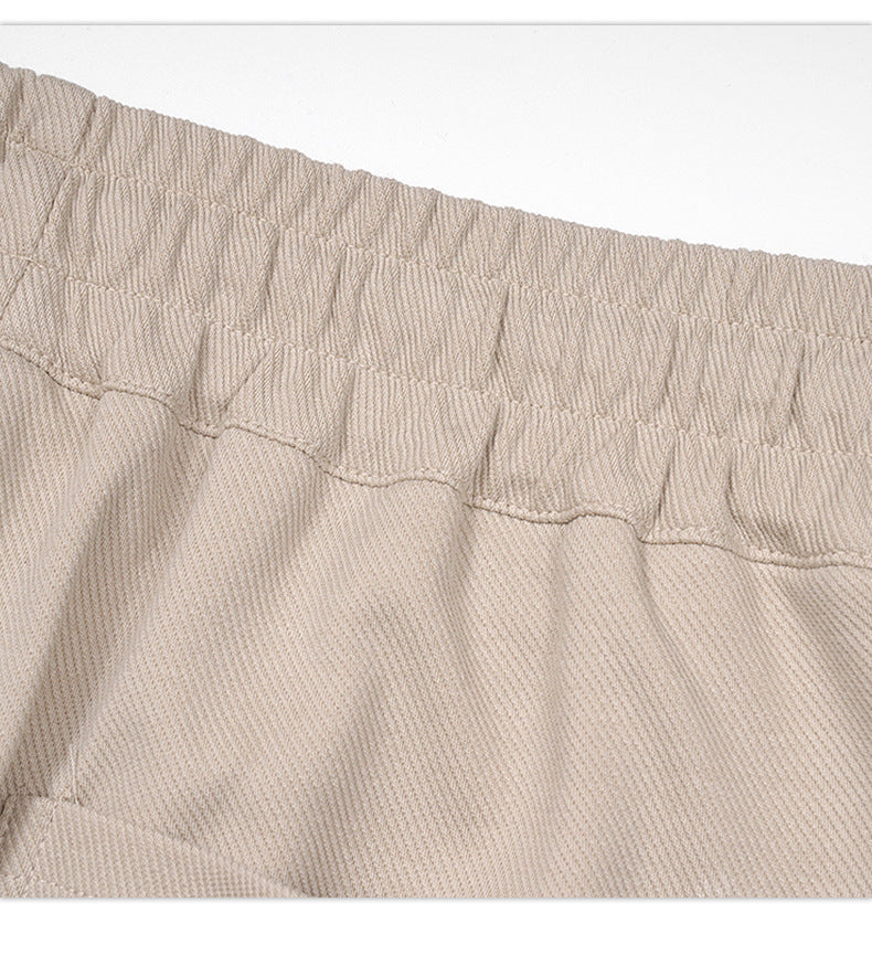 2023 Summer New Sports Leisure Draped Wide Leg Trousers Loose Lazy Wind Straight Trousers SHW-369