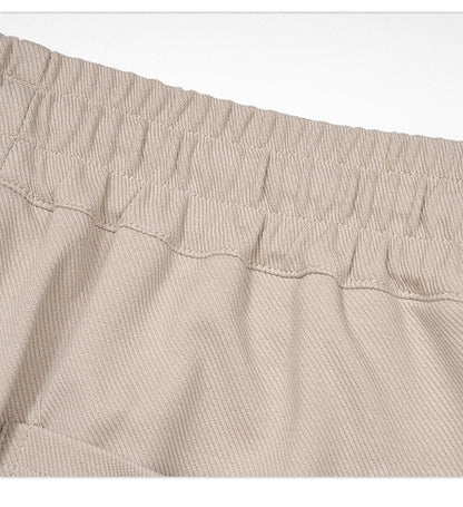 2023 Summer New Sports Leisure Draped Wide Leg Trousers Loose Lazy Wind Straight Trousers SHW-369