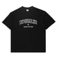 2025 Summer New American Style High Street Retro Embroidered Short-sleeved T-shirt Men's Round Neck Loose Fashion Brand SH-687