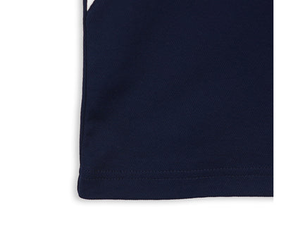 2025 Spring/Summer New Racing Suit Tide Brand American Letter Logo Stitching Contrast Color Short Sleeve T-shirt Men SH-655
