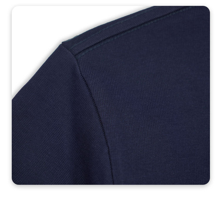 RFSD Men's 2025 Bajia Pure Cotton T-shirt Heavy Loose 425G Short Sleeve Men's T Summer Fashion Brand Short Sleeve T-shirt SH-683