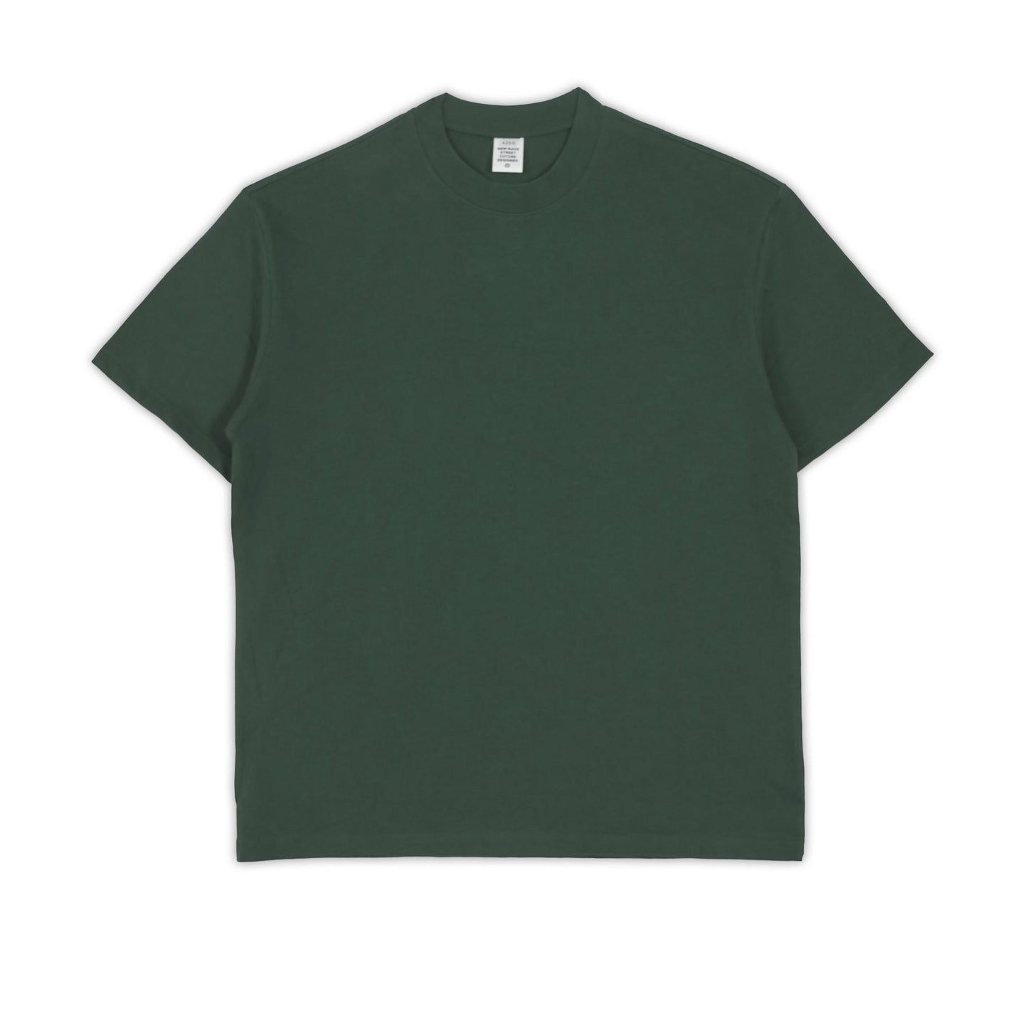 RFSD Men's 2025 Bajia Pure Cotton T-shirt Heavy Loose 425G Short Sleeve Men's T Summer Fashion Brand Short Sleeve T-shirt SH-683