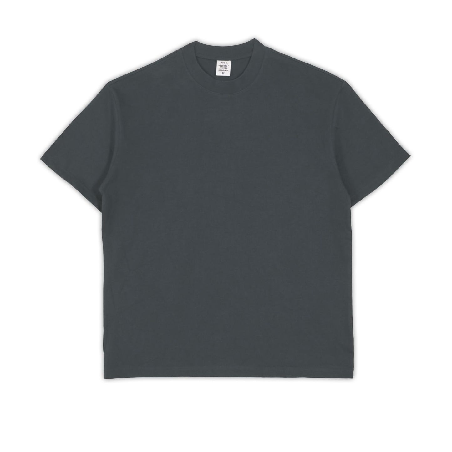 RFSD Men's 2025 Bajia Pure Cotton T-shirt Heavy Loose 425G Short Sleeve Men's T Summer Fashion Brand Short Sleeve T-shirt SH-683