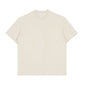 RFSD Men's 2025 Bajia Pure Cotton T-shirt Heavy Loose 425G Short Sleeve Men's T Summer Fashion Brand Short Sleeve T-shirt SH-683