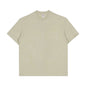 RFSD Men's 2025 Bajia Pure Cotton T-shirt Heavy Loose 425G Short Sleeve Men's T Summer Fashion Brand Short Sleeve T-shirt SH-683
