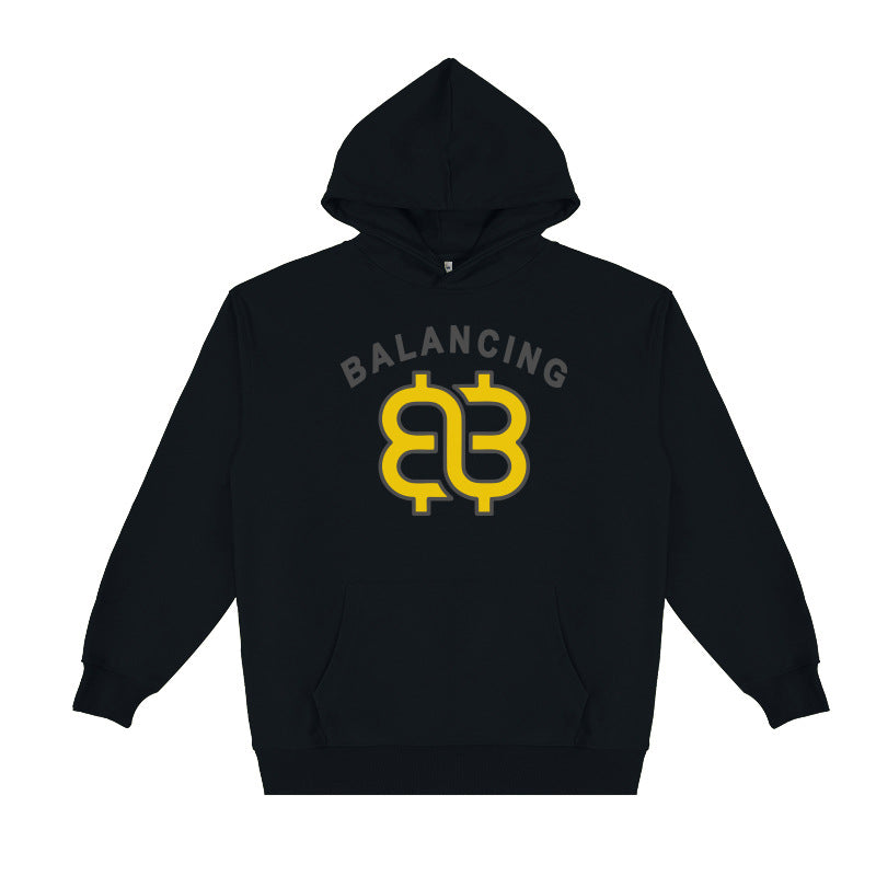 2024 Autumn And Winter Heavy 420G Thickened Embossed Hooded Wear Loose Casual Wear Men SHW-429