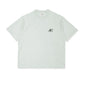 Spring and summer 2025 new American letter logo stitching contrast color design short sleeve T-shirt men loose SH-691