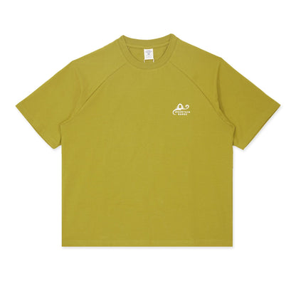 Spring and summer 2025 new American letter logo stitching contrast color design short sleeve T-shirt men loose SH-691