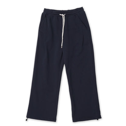 RFSD Men's 2025 Summer New Loose Terry Trousers Adjustable Buckle Ruffle Design Trendy Brand Straight Pants For Men SHW-439
