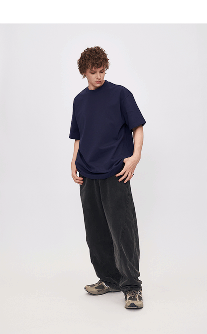 Retro Old Pants Scimitar  Spring And Summer 2025 New Heavy Sports Loose Straight Pants Men SHW-438