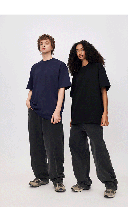 Retro Old Pants Scimitar  Spring And Summer 2025 New Heavy Sports Loose Straight Pants Men SHW-438