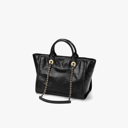Beach bag, versatile, fashionable, classic, large-capacity, single-shoulder handbag